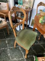4 Biedermeier stoelen met tafel, Ophalen of Verzenden
