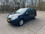 Dacia Sandero 1.2 16V 55KW 2011 Blauw, Auto's, Voorwielaandrijving, Elektrische ramen, Stof, 74 pk