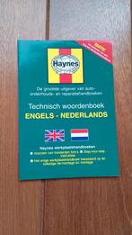 Haynes technisch woordenboek Engels Nederlands, Ophalen of Verzenden, Zo goed als nieuw