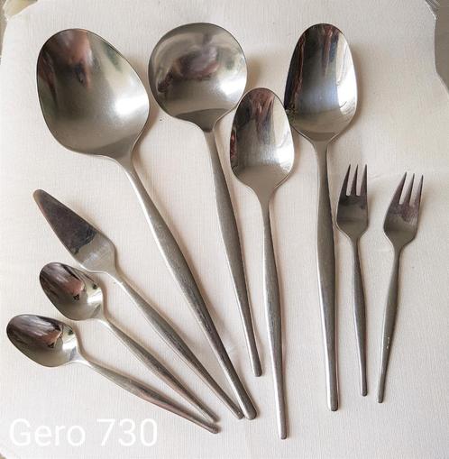 Gero Zilduro Romanti 730 (nu Gero Roos) - Bestekaanvulling, Huis en Inrichting, Keuken | Bestek, Zo goed als nieuw, Los bestek