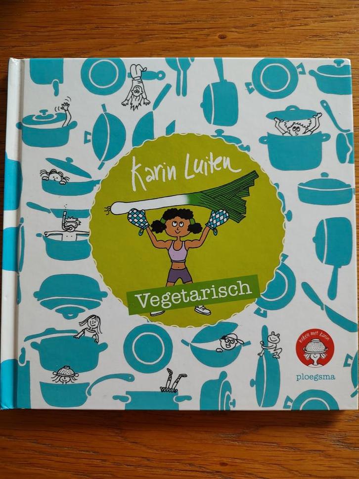 Koken met Karin: Vegetarisch Kinderkookboek, Boeken, Kookboeken, Zo goed als nieuw, Vegetarisch, Ophalen