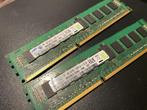 2x 4GB 1Rx4 PC3L 10600R ECC 1333 DDR3, Computers en Software, RAM geheugen, Server, Ophalen of Verzenden, Zo goed als nieuw, DDR3