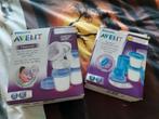 avent hand borst korf met bewaar bekers, Ophalen of Verzenden, Gebruikt, Borstkolf