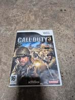 Call of duty 3 wii, Ophalen of Verzenden, Zo goed als nieuw, Shooter, Vanaf 18 jaar