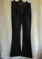 Lois Raval Jeans Super High Rise Flare 25 - 32 zwart stretch, Zwart, Ophalen of Verzenden, Zo goed als nieuw, Lois