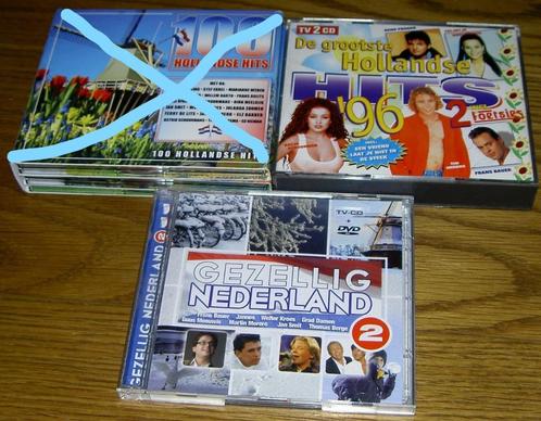 De grootste Hollandse hits '96, Gezellig Nederland CD+DVD, Cd's en Dvd's, Cd's | Nederlandstalig, Zo goed als nieuw, Levenslied of Smartlap