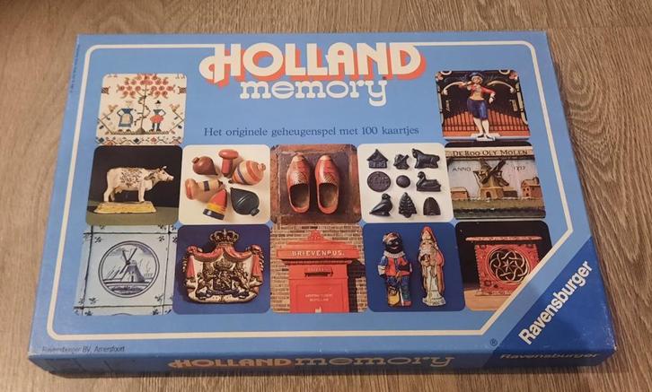 Holland memory, Hobby en Vrije tijd, Gezelschapsspellen | Kaartspellen, Vijf spelers of meer, Ophalen of Verzenden