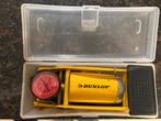 Dunlop voetpump, Ophalen