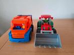 Tractor en  vuilniswagen, Ophalen of Verzenden, Zo goed als nieuw