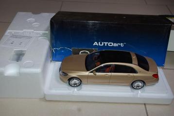TOP DEAL !! Mercedes S Klasse Maybach gold Autoart WRH beschikbaar voor biedingen