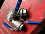 Te koop: rvs 316 kogelkraan 1,5 duim, Doe-het-zelf en Verbouw, Buizen en Afvoer, Ophalen of Verzenden, Nieuw
