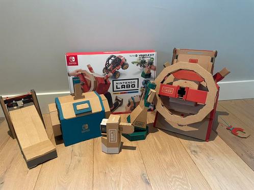 Nintendo labo vehicle kit 3, Spelcomputers en Games, Games | Nintendo Switch, Gebruikt, Racen en Vliegen, 1 speler, Vanaf 3 jaar