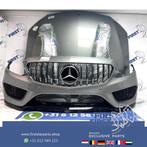 W205 C43 AMG Voorkop Mercedes C Klasse 2014-2019 DONKER GRIJ, Gebruikt, Voor, Mercedes-Benz, Ophalen of Verzenden