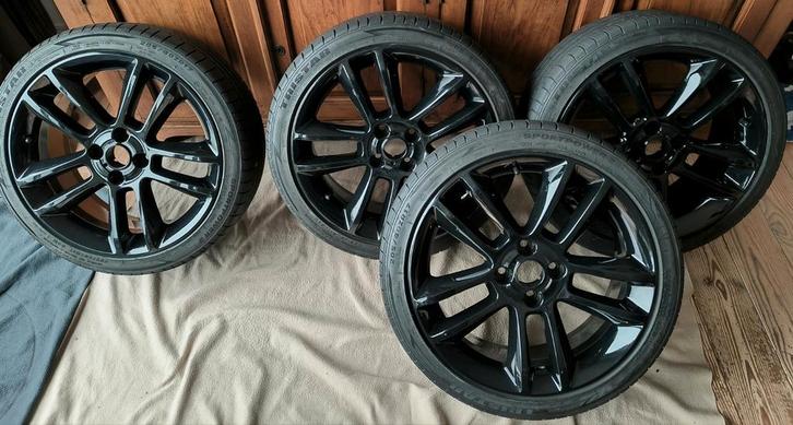 Zwarte orginele opnieuw gerichte en gecoate Opel velgen, Auto diversen, Overige Auto diversen, Ophalen