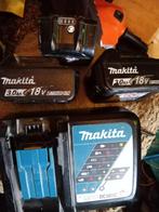 Makita DC18RC incl 5.0ah 18v en 2x 3.0ah 18v, Ophalen of Verzenden, Gebruikt