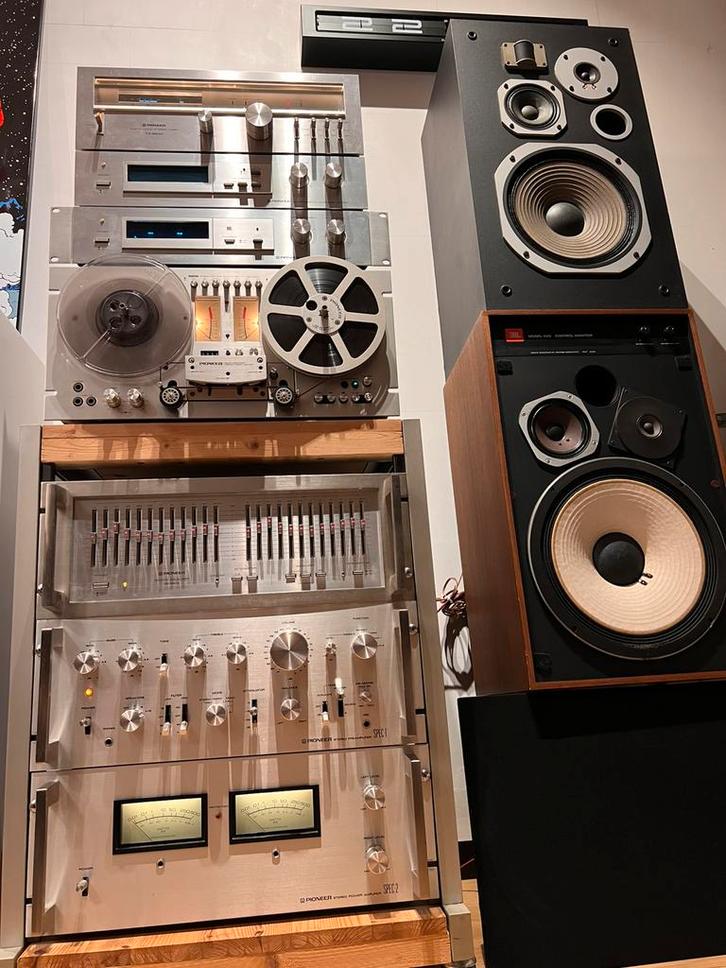 Pioneer blue line set., Audio, Tv en Foto, Versterkers en Receivers, Zo goed als nieuw, 120 watt of meer, Pioneer, Ophalen