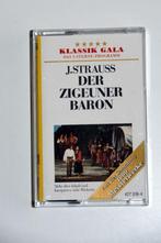 Cassettebandje Der Zigeunerbaron Strauss Weense Staatsopera, Gebruikt, Klassiek, 1 bandje, Ophalen of Verzenden