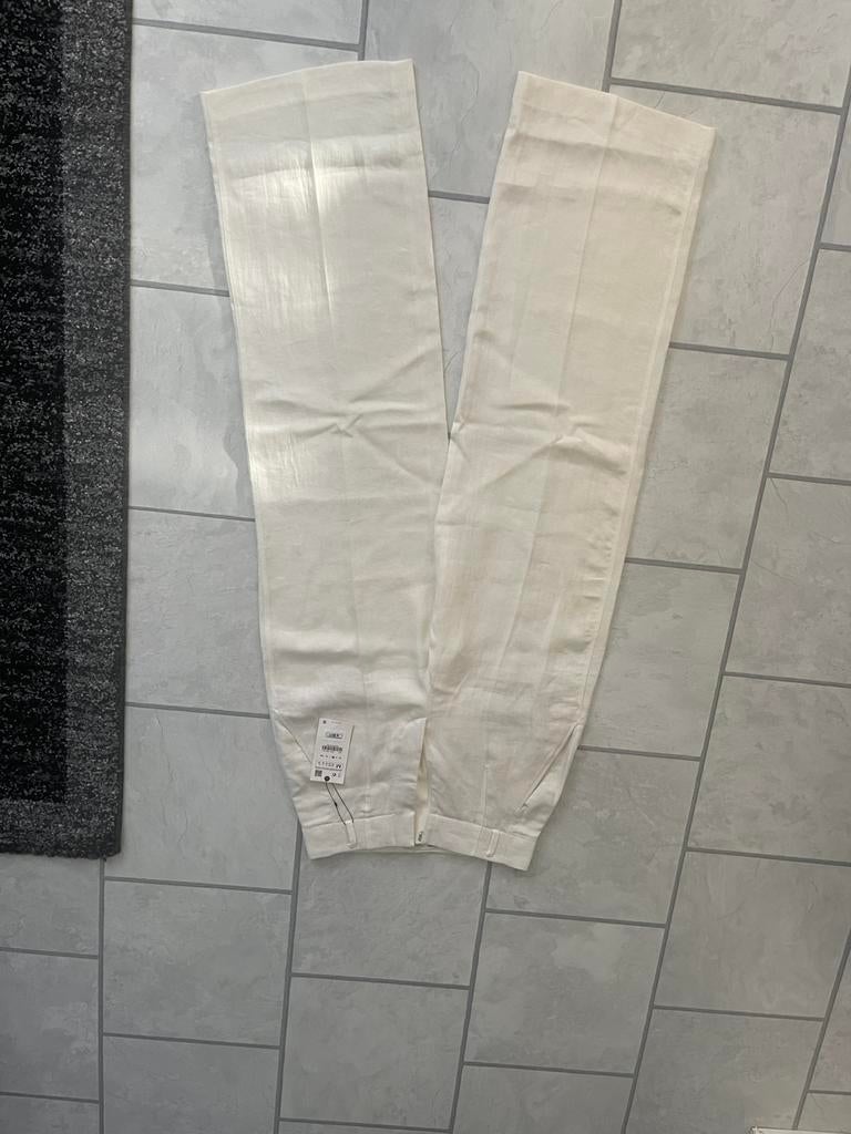 Zara linnen broek maat M, Kleding | Heren, Ophalen of Verzenden, Nieuw, Maat 48/50 (M), Beige