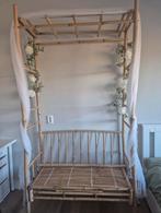 Bruiloft bankje, zonder decoratie!, Ophalen, Zo goed als nieuw, Tweepersoons, Minder dan 150 cm