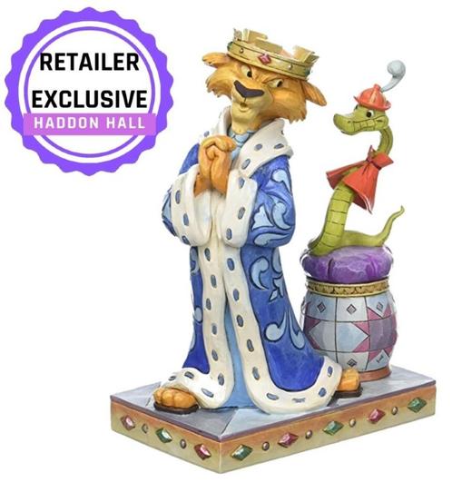 PRINCE JOHN & SIR HISS - Royal Pains 18 cm Jim Shore 4050418, Verzamelen, Disney, Nieuw, Beeldje of Figuurtje, Overige figuren