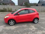 Ford Ka 1.2 51KW 2009 Rood, Auto's, Ford, Voorwielaandrijving, 1242 cc, 4 cilinders, 840 kg