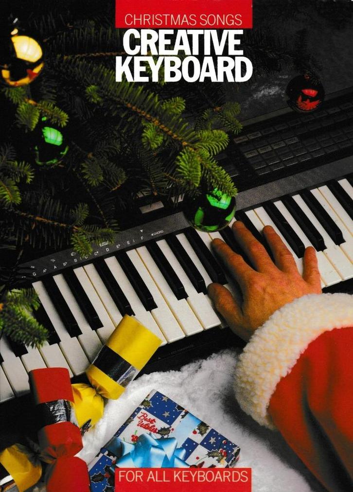 CHRISTMAS SONGS - CREATIVE KEYBOARD, Muziek en Instrumenten, Bladmuziek, Gebruikt, Artiest of Componist, Populair, Keyboard, Ophalen of Verzenden