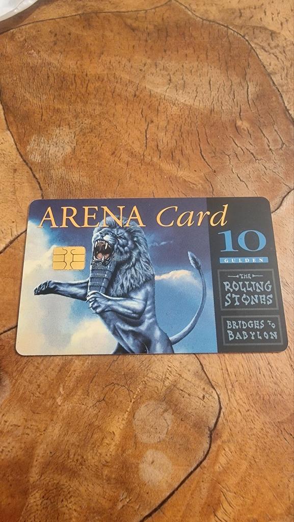 Rolling Stones Bridges to Babylon Arena Card, Verzamelen, Telefoonkaarten, Nederland, Ophalen of Verzenden