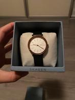 Skagen Roségoud Dameshorloge, Overige materialen, Verzenden, Polshorloge, Leer