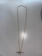 Gouden Ketting met AK47 Hanger 14karaat, Ophalen of Verzenden, Gebruikt, Goud, Met hanger