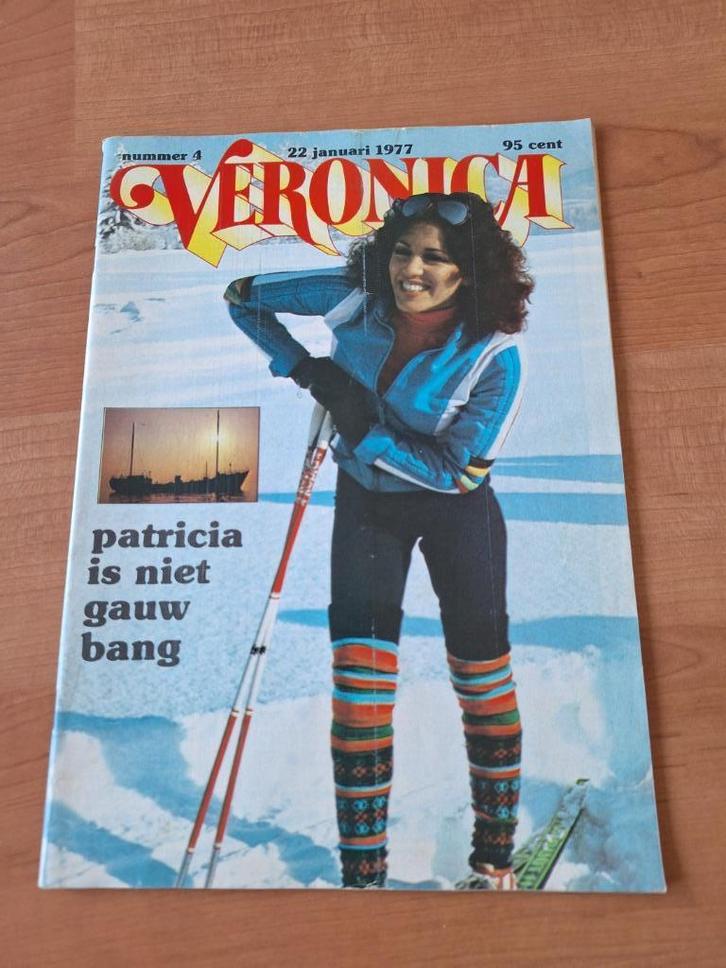 Veronica 1977 Patricia Paay Andre van Duin Marvin Gaye Miss, Boeken, Tijdschriften en Kranten, Gelezen, Muziek, Film of Tv, Verzenden