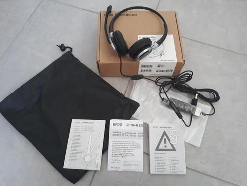 Sennheiser SC660 USBML dubbelzijdige zakelijke headset, Computers en Software, Headsets, Nieuw, Over-ear, Bedraad, Ophalen of Verzenden