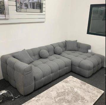 Moderne Bubble Sofa in Bouclé Stof – 285  175 cm beschikbaar voor biedingen