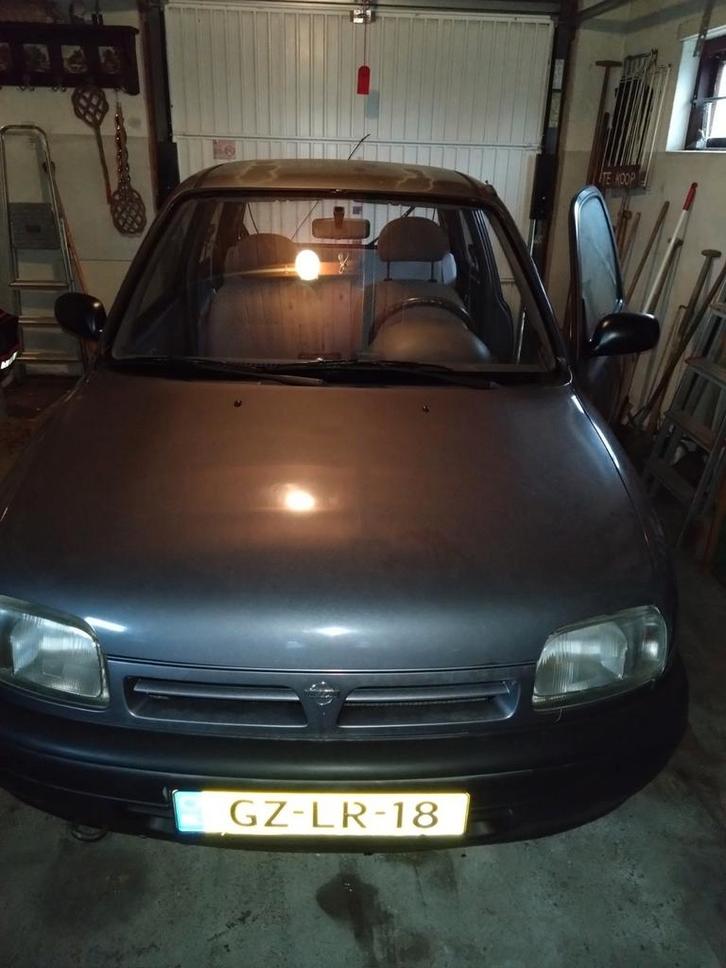 Nissan Micra 1.0 E 16V AUT E2 1993 Grijs., Auto's, Nissan, Particulier, Micra, Benzine, Hatchback, Automaat, Origineel Nederlands