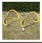 2 opvouwbare doeltjes, soccer goal set., Ophalen of Verzenden, Zo goed als nieuw