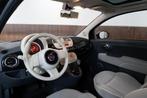 Fiat 500 0.9 TwinAir Lounge Panoramadak | Automaat | Goed on, Euro 5, Gebruikt, Zwart, Origineel Nederlands