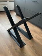 Zwarte X-tafelpoot Trendhopper BST41, Huis en Inrichting, Ophalen, Tafelpoot, 50 tot 100 cm, X-poot