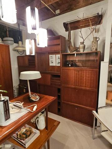 Poul Cadovius design wandkast kastjes wallunit mix & match beschikbaar voor biedingen