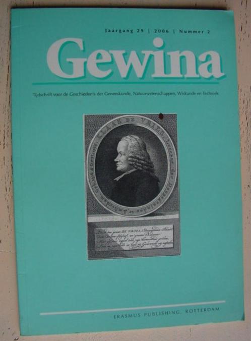 Gewina, Tijdschrift Geneeskunde-Natuurwetenschappen-Wiskunde, Boeken, Wetenschap, Zo goed als nieuw, Ophalen of Verzenden