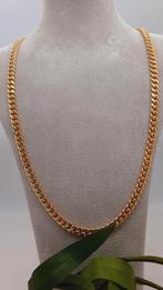 gouden coban link ketting 14kt, Sieraden, Tassen en Uiterlijk, Kettingen, Nieuw, Goud, Goud, Ophalen of Verzenden