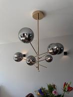 Gouden Plafondlamp met 5 Bollen, Ophalen, Zo goed als nieuw, Metaal, 75 cm of meer