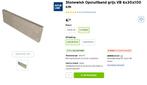 Opsluitband grijs 6x30x100 (30 stuks), Tuin en Terras, Tegels en Klinkers, Ophalen, Overige typen, Nieuw, Minder dan 5 m²