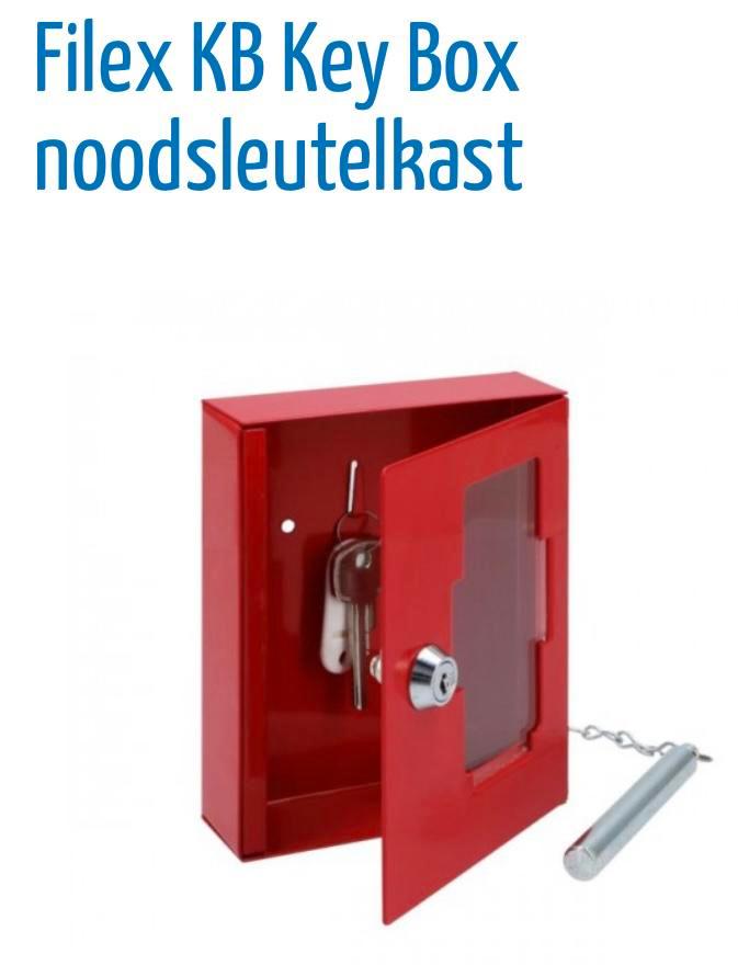Filex KB Keybox noodsleutelkast, Huis en Inrichting, Brandblussers en Brandkasten, Nieuw, Ophalen of Verzenden