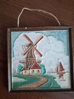 Vintage Royal Delft Tegel - Molen, Ophalen