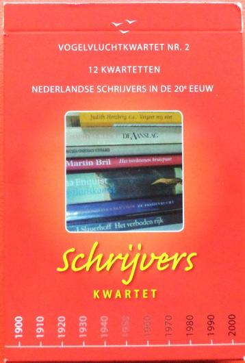 SCHRIJVERS Vogelvlucht KWARTET nr. 2  beschikbaar voor biedingen