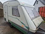 Delta aero 350 DD Extra diepe Voortent met Uitbouw, 2 Tafels, Caravans en Kamperen, Caravans, Standaardzit, Luifel, Bedrijf, Dwarsbed