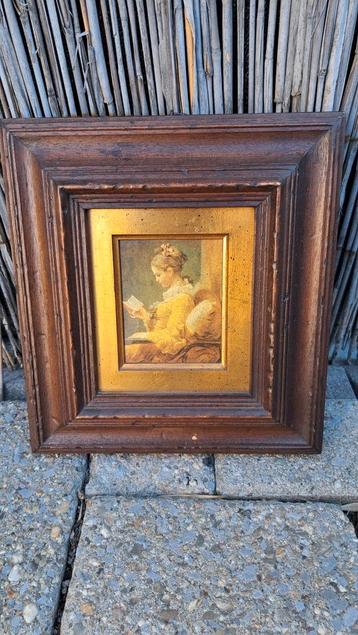 Ingelijst Schilderijtje Lezende Dame

 beschikbaar voor biedingen