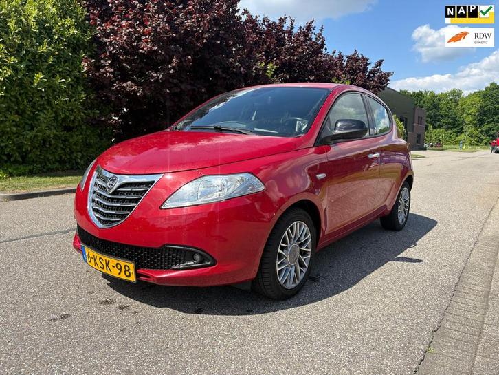 Lancia Ypsilon 0.9 TwinAir Silver Plus Navigatie*Airco*12-09, Auto's, Lancia, Bedrijf, Te koop, Ypsilon, ABS, Airbags, Airconditioning