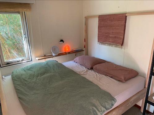 Mooi IKEA Gjöra bed, Huis en Inrichting, Slaapkamer | Bedden, Zo goed als nieuw, Tweepersoons, 160 cm, 200 cm, Hout, Overige kleuren