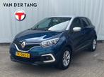Renault Captur 0.9 TCe Limited Tr-Haak, PDC, Airco, Voorwielaandrijving, Gebruikt, Blauw, 620 kg