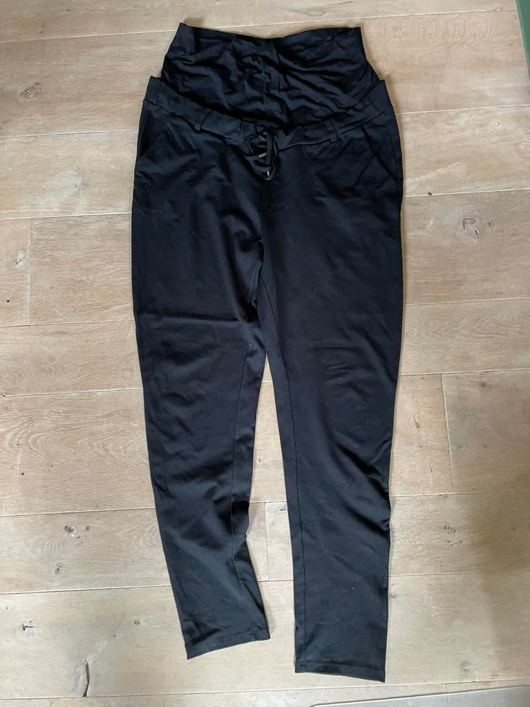 Noppies - zwangerschapsbroek - zwart - XXL, Ophalen of Verzenden, Zo goed als nieuw, Maat 46/48 (XL) of groter, Zwart